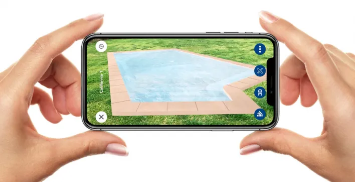 Piscines Ibiza utilise la réalité augmentée pour visualiser son projet piscine