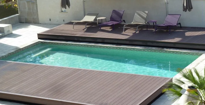 Terrasse mobile Pooldeck
