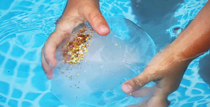 Occuper les enfants à la piscine : Les Glaçons de Playmobil