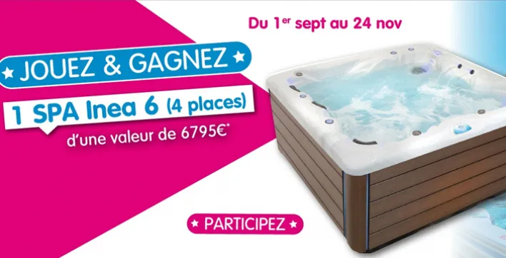 Gagnez un spa