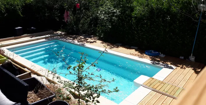Piscine Coque : Krono, le modèle posé en 4 jours d’Alliance Piscines