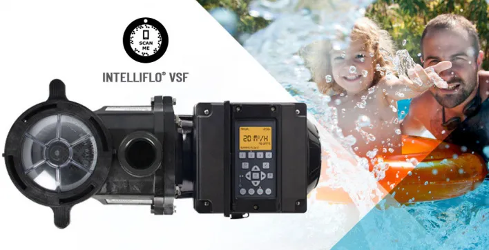 Promotion équipements piscine : une offre de remboursement sur une pompe de filtration piscine à vitesse variable