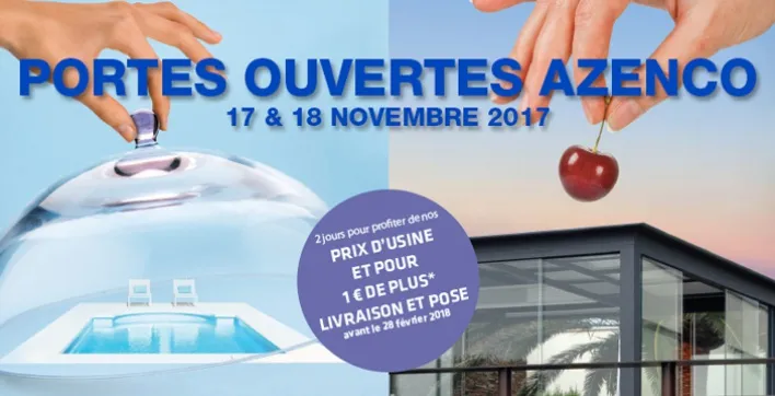 Portes ouvertes AZENCO les 18 et 19 Novembre