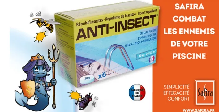 Des pastilles pour éloigner les insectes