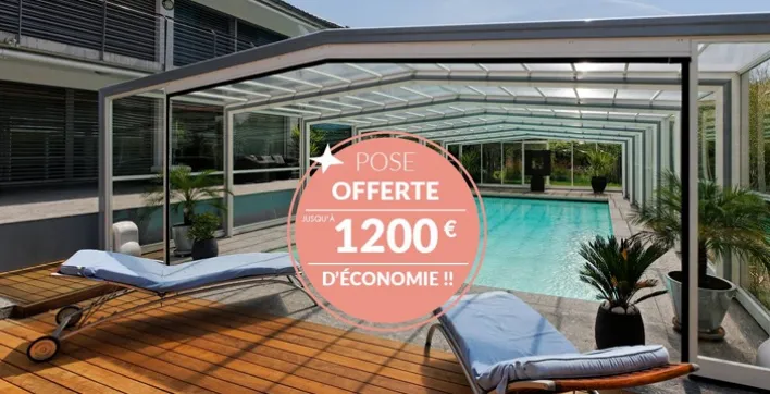 Pose offerte de votre abri