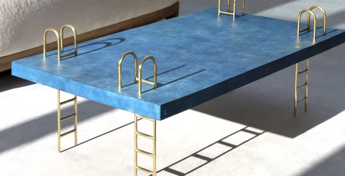 Une table-piscine pour s’évader tout en restant chez soi !