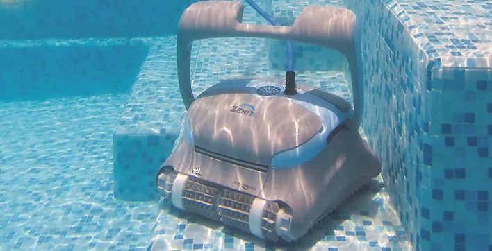 Robot piscine électrique : Le Zenit 30 programmable à distance