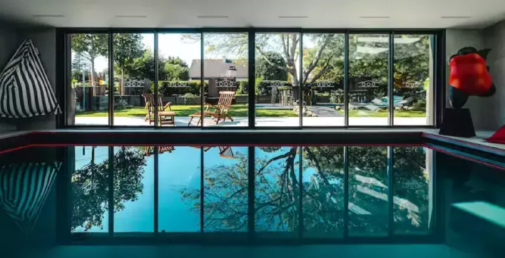 Une piscine intérieure signée Piscines de France