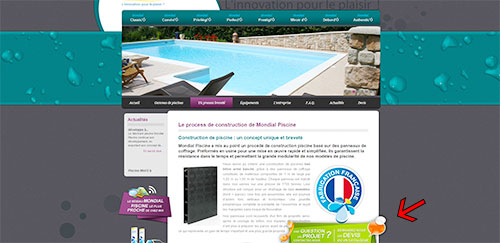 site Mondial Piscine