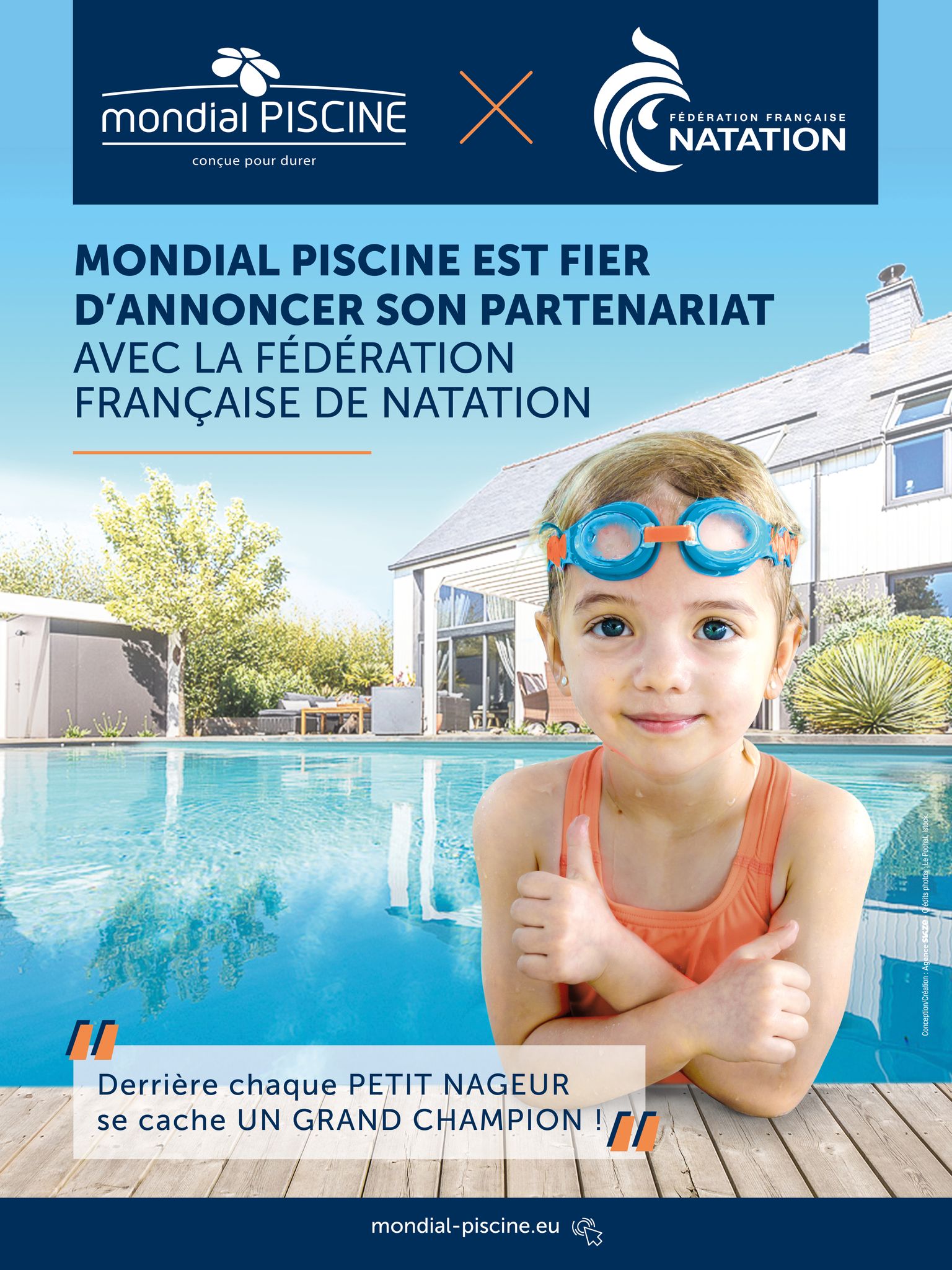 Mondial Piscine s associe à la Fédération Française de natation dans l opération J apprends à nager