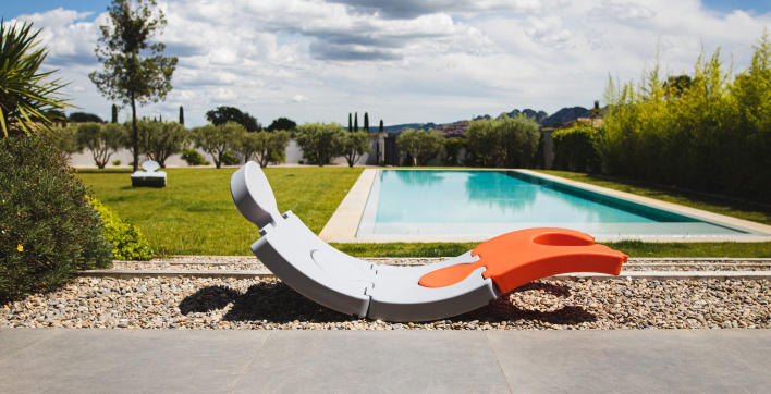 Un bain de soleil à monter facilement