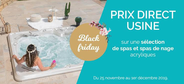 Profitez de spas à petits prix lors du Black Friday de Clairazur