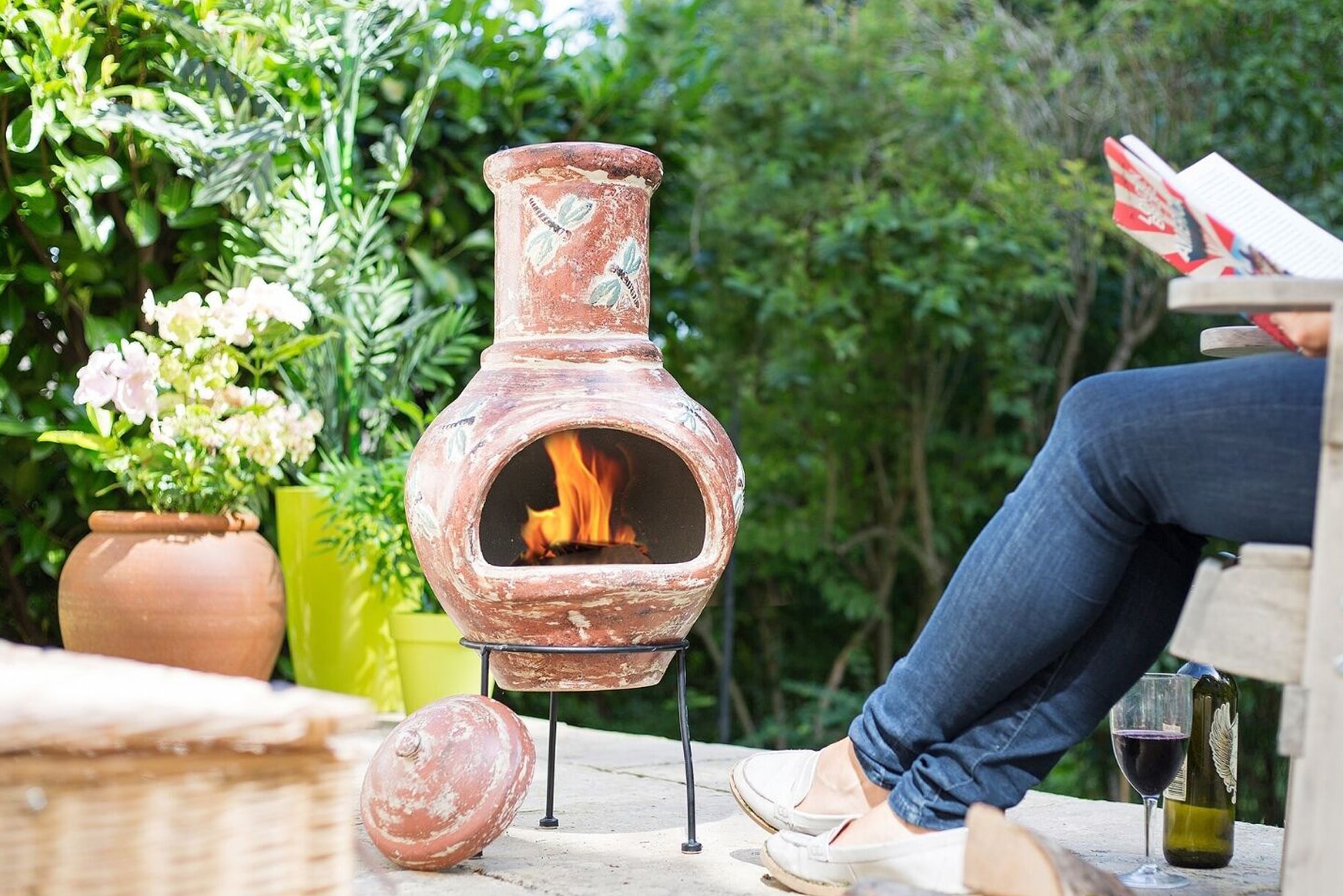 Aménager son jardin avec un brasero