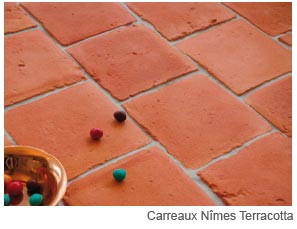 WESER / Carreaux Nîmes Terracotta