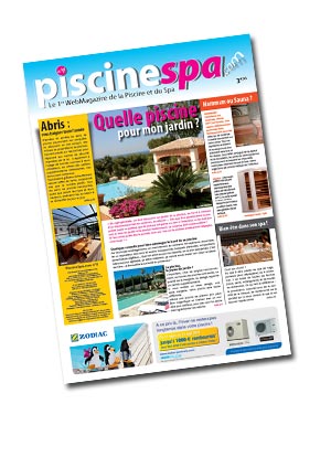 couverture magazine piscinespa