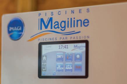 écran affichage de l'application iMagi par Magiline