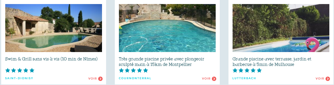 Mettre sa piscine en location