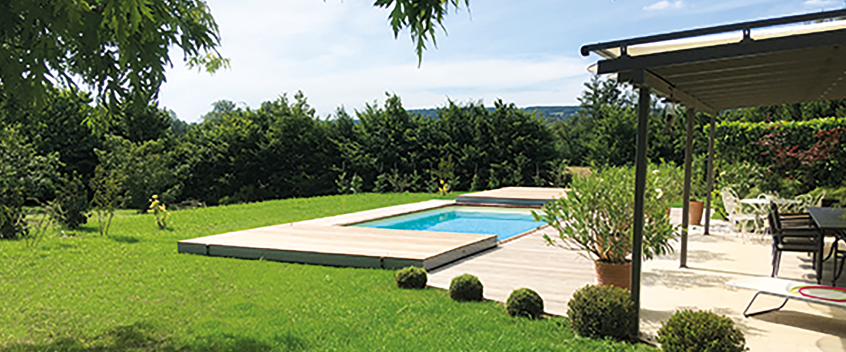 La piscine au plancher mobile signée Aquilus