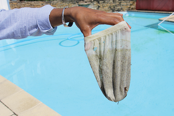 Chaussettes préfiltre pour panier (lot de 10) - Skimmer piscine