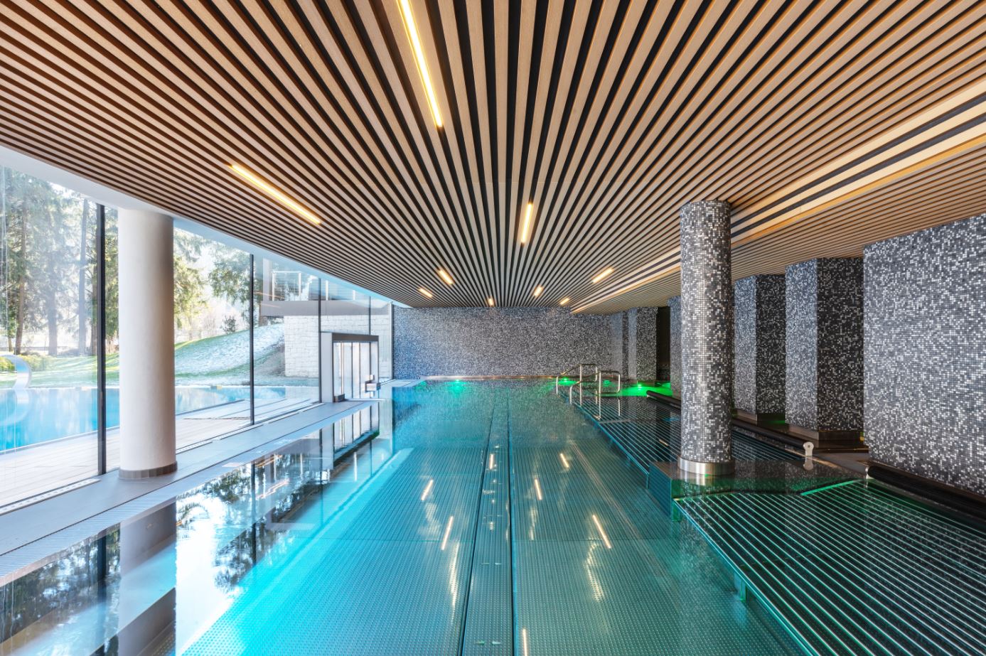 Pool design awards 2020 médaille d'or catégorie espace wellness