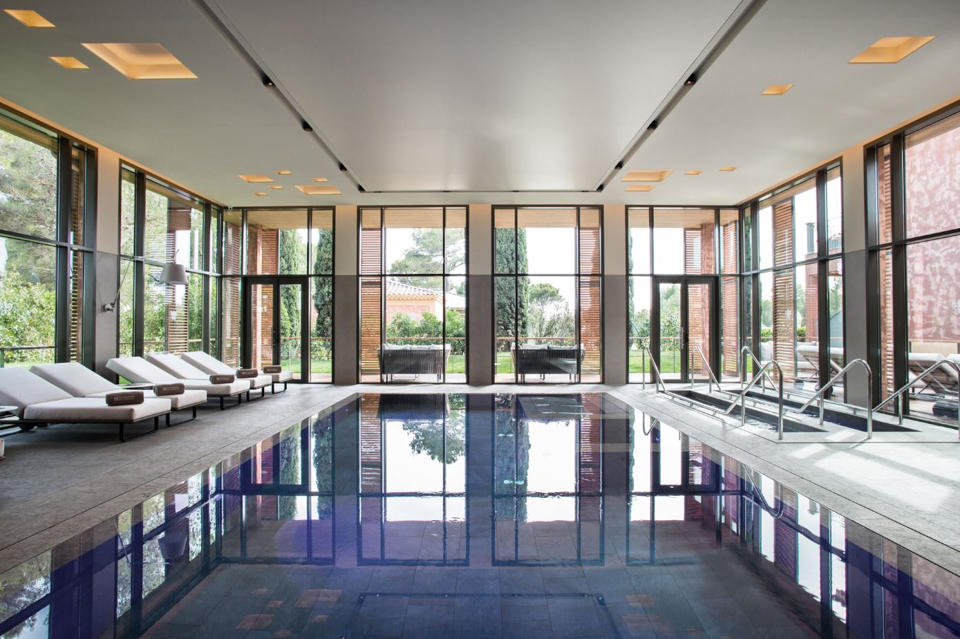 Pool design awards médaille de bronze catégorie espace wellness