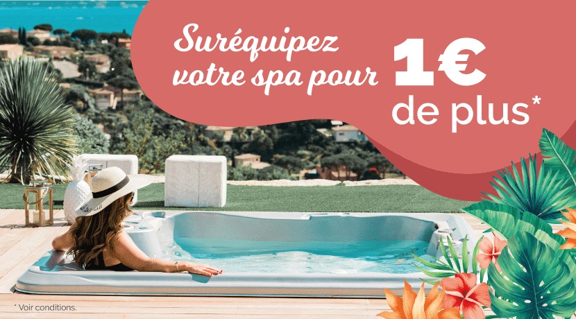 Promotion de rentrée sur les équipements de spa