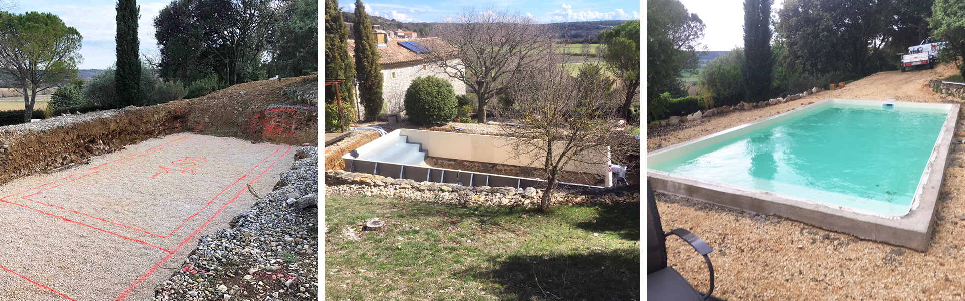 Renovation dune piscine