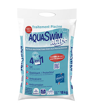 Sac de sel AquaSwim Acti+ pratique