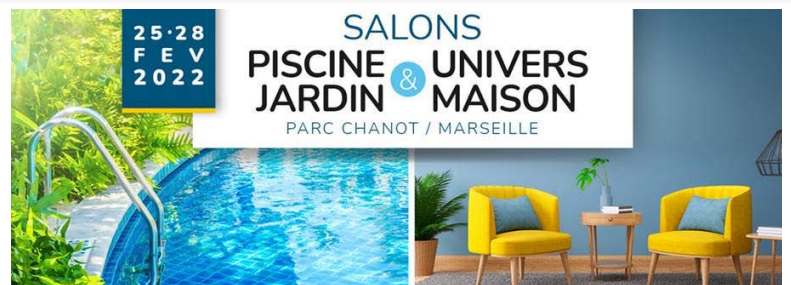 Le salon Piscine et jardin de Marseille 2022 avec un univers maison pour cette édition