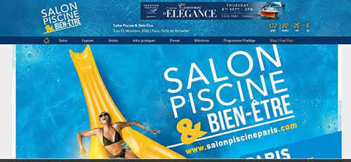 Salon piscine et bien-être paris