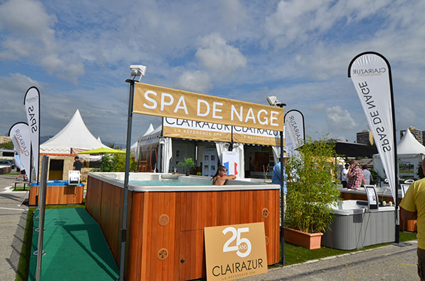 Clairazur au Salon Piscine et spa de Nice