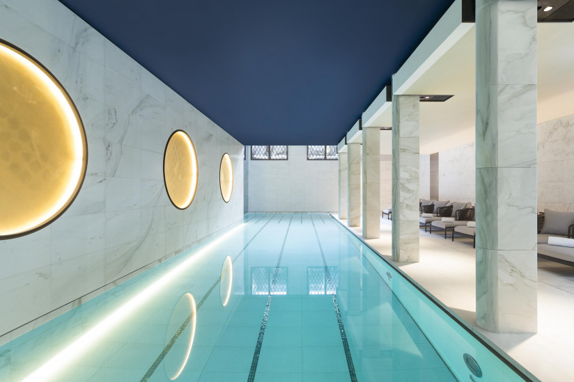 Le spa de l'hôtel Lutetia à Paris