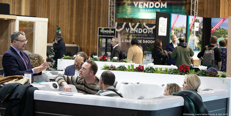 Un spa au salon Piscine et Spa de Paris 2019