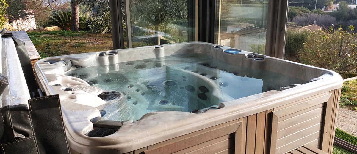 Un spa sous véranda ? Une inspiration signée Clearwater Spas
