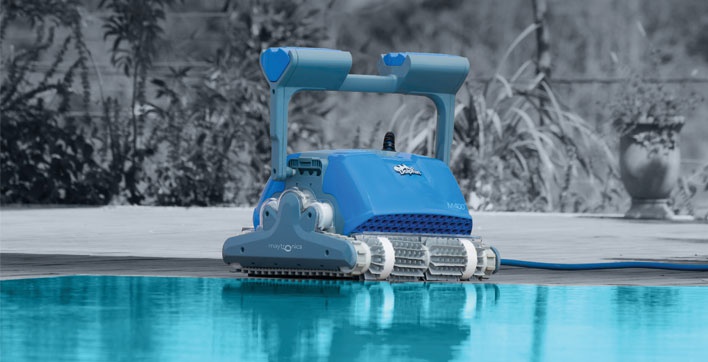 robot piscine connecte