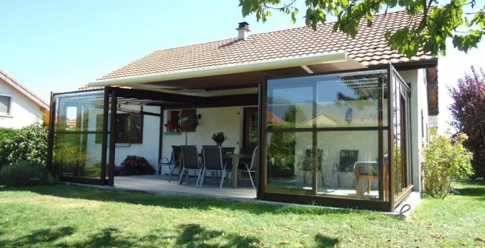 Un abri de terrasse modulable à souhait !