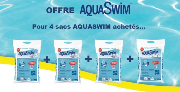 Offre cadeau pour l’achat de votre sel pour piscine