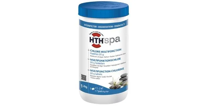 Simplifiez l'entretien de votre spa avec HTH Spa Chlore Multifonction et EASYCLIC SPA