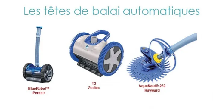 Les nettoyeurs automatiques de piscine