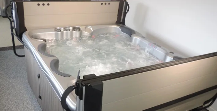 Une couverture de spa très résistante