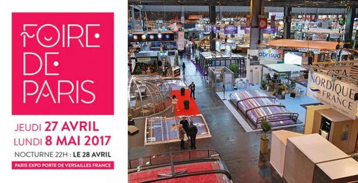 PiscineSpa.com vous offre votre entrée à Foire de Paris !
