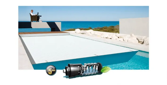 Un moteur hydraulique pour les couvertures automatiques Aqualife
