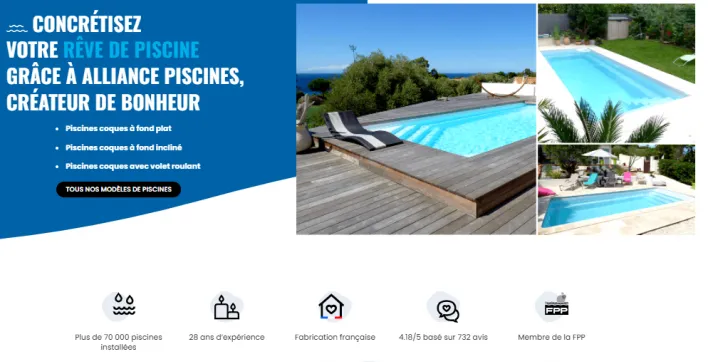 Alliance Piscines présente son nouveau site pensé pour les utilisateurs