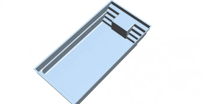 Nouveau modèle de piscine coque chez Alliance Piscines