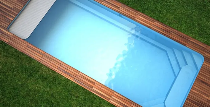 Aboral, sa gamme de piscines coques polyester s'agrandit.