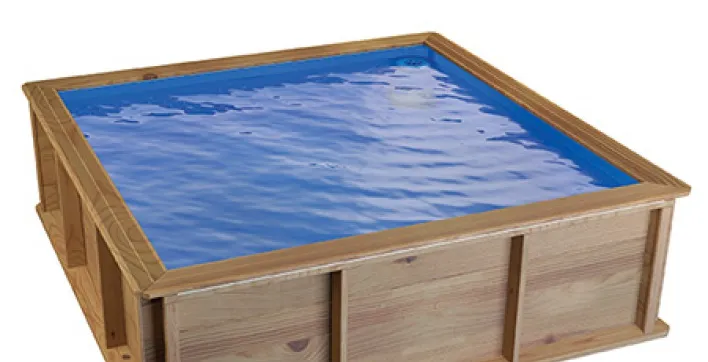 La Pistoche de Procopi, une piscine hors-sol en bois idéale pour les enfants