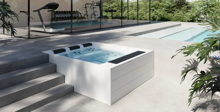 Spa connecté : le modèle SD32P d’Aquilus
