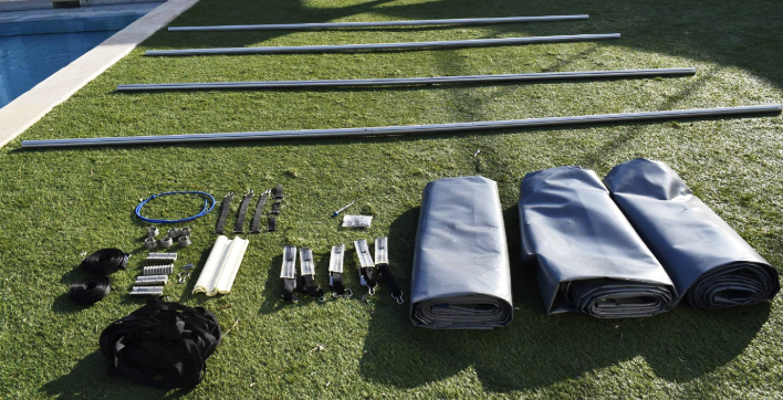 Focus sur la couverture à barres en kit à monter soi-même