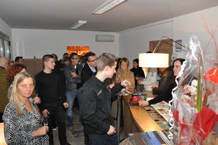 inauguration du showroom