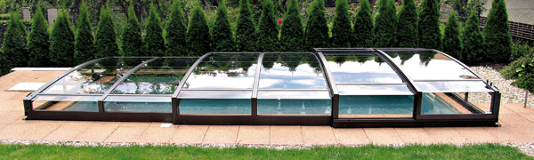 Abris bas pour piscine Fusion